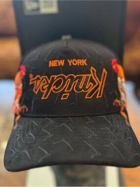 New York Knicks All Suede Fighting Rooster SnapBack Hat